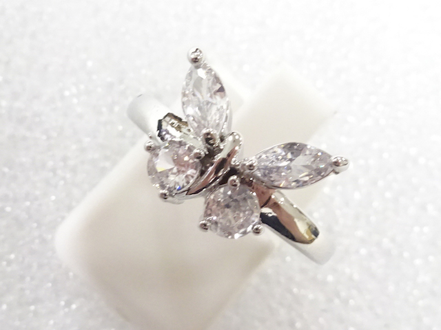 COLORED STONE FASHION RING / JP SIZE 10